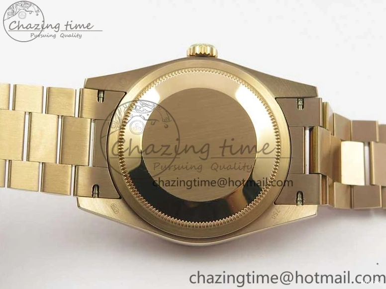 MiroTime 0117 MultiPurpose Day-Date 36 RG 128239 Bp Maker Best Edition White Dial on RG President Bracelet 3139